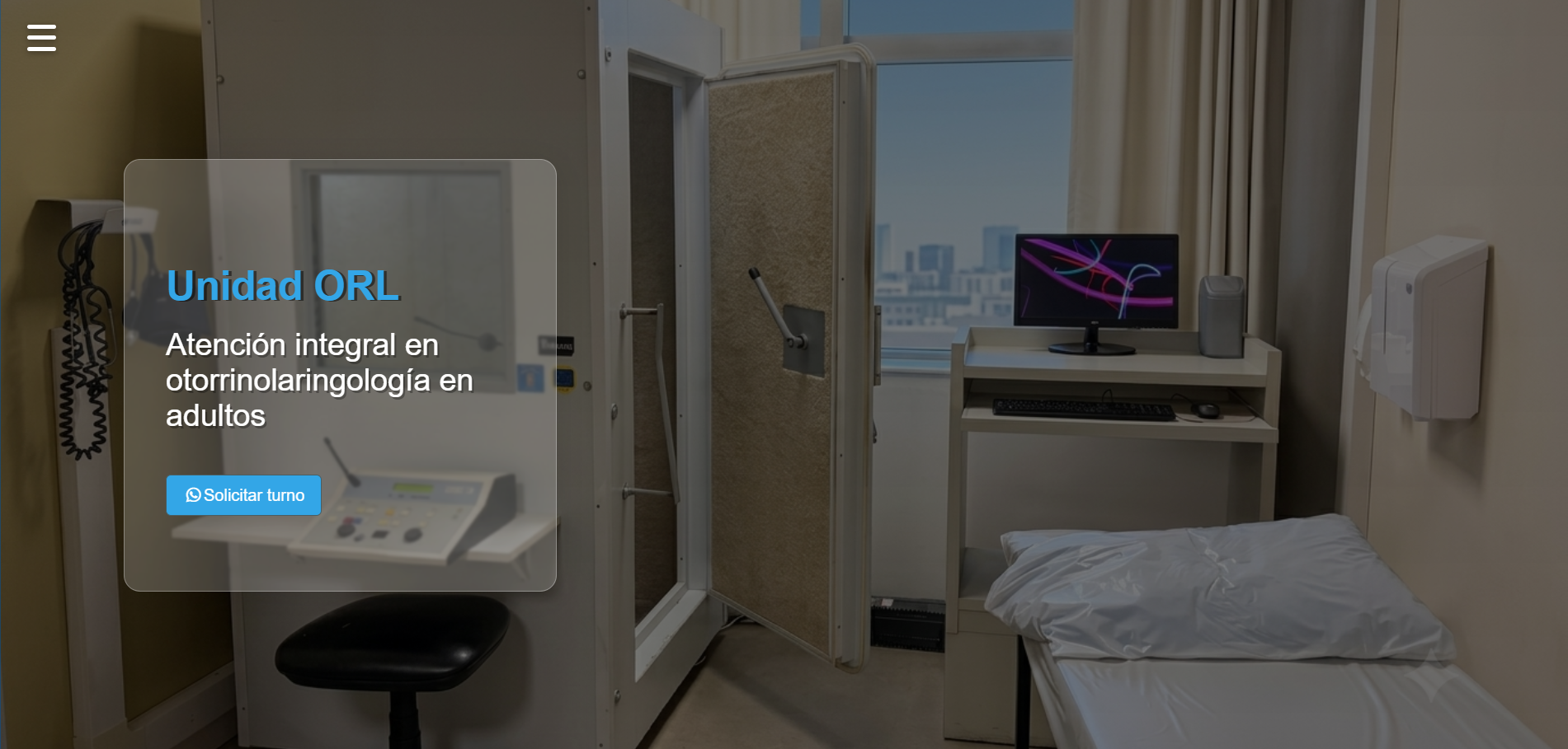 Pagina web de unidad ORL